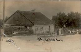 Judaika - Foto-Ak JURBURG,Littauen - Altertümliches Jüdisches Haus I-II Judaisme - Judaika