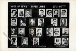 Judaika - EXPO PARIS 1937 - JUDEN-TYPEN" (Fleck)" Judaisme - Judaika