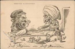 Judaika - Algerischer JUDE - Marrokanischer JUDE Spielen Karten I-II Judaisme - Judaisme