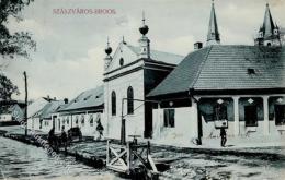 Synagoge Szaszvar Ungarn Ansichtskarte I-II (Klebereste RS) Synagogue - Ohne Zuordnung