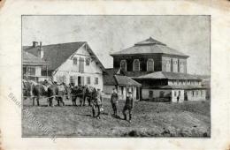 Synagoge Grodno Weissrussland Ansichtskarte II (Ecke Abgestossen, Stauchung, Fleckig) Synagogue - Ohne Zuordnung