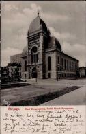 Synagoge Chicago USA Foto-Karte I-II Synagogue - Non Classés