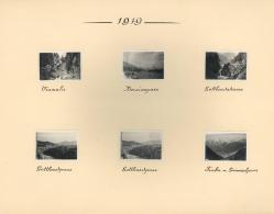 Schweiz Album Mit Circa 110 Fotos Und Tafeln Div. Formate Meist Berge Und Pässe Um 1910 - 1920 I-II - Ohne Zuordnung