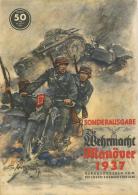 Buch WK II Zeitschrift Die Wehrmacht Sonderausgabe Manöver 1937 Hrsg. Reichskriegsministerium 44 Seiten Viele Abbil - Ohne Zuordnung
