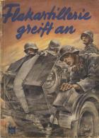 Buch WK II Flakartillerie Greift An Lange, Curt V. 1941 Verlag Scherl 127 Seiten Viele Abbildungen II (Einband Besch&aum - Non Classés