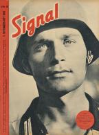 Buch WK II  Signal, Zeitschrift September 1943 Heft 18 Deutscher Verlag Berlin 39 Seiten Sehr Viele Abbildungen II - Ohne Zuordnung