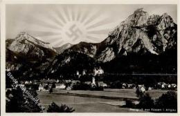 Aufgehende Sonne WK II - Heilgruß Aus FÜSSEN,Allgäu I - Non Classificati