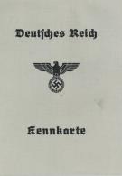 WK II Dokumente - Deutsches Reich KENNKARTE Mit Lichtbild, Chemnitz 1941 I - Ohne Zuordnung