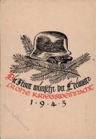 KRIEGSWEIHNACHT WK II - Die FRONT - Kriegsweihnacht 1943 I-II - Ohne Zuordnung