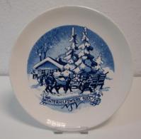 WHW 1 Teller Steingut Waechtersbach Weihnachten 1935/36 Ø 20 Cm I-II Noel - Ohne Zuordnung