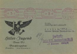 HJ WK II - HITLER-JUGEND BERCHTESGADEN - Prop-Brief 1934 I-II - Non Classificati
