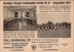 HJ Berlin (1000) Deutsche Krieger Fechtanstalt WK II I-II - Non Classés