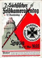 LEIPZIG WK II - 2. Sächs. FELDKAMERADENTAG 1935 - Kl. Randmängel II - Non Classificati