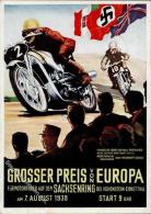 HOHENSTEIN-ERNSTTHAL WK II - SACHSENRING GROSSER PREIS V. EUROPA 1938" Mit S-o I" - Ohne Zuordnung