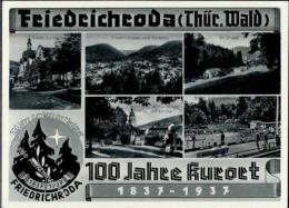 FRIEDRICHRODA WK II - 100 JAHRFEIER 1937 I - Non Classés