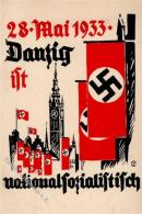 DANZIG WK II - 28. Mai 1933 - Danzig Ist Nationalsozialistisch" I R!R!" - Ohne Zuordnung