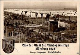 RP NÜRNBERG 1935 WK II - Nr. 23 Zeltlager Langwasser - Adolf-Hitler-Tor" I" - Non Classificati