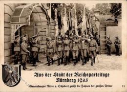 RP NÜRNBERG 1935 WK II - Nr. 11 Generalmajor Ritter V. Epp Grüßt Die Fahnen Der Großen Armee" I" - Ohne Zuordnung