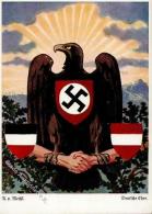 NSDAP-Prop-Ak WK II - Bildkunst Nr. 26 DEUTSCHE EHRE" Sign. Meißl I" - Ohne Zuordnung