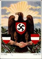 NSDAP-Prop-Ak WK II - Bildkunst Nr. 26 DEUTSCHE EHRE" Sign. A.v.Meißl I" - Ohne Zuordnung