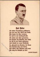 HITLER WK II - Künstlerkarte Heil Hitler" I" - Ohne Zuordnung