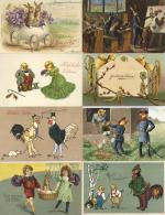 Ostern Partie Mit Circa 130 Ansichtskarten Dabei Viele Präge-Karten I-II Paques - Pâques