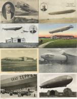 Zeppelin Partie Mit Circa 140 Ansichtskarten I-II Dirigeable - Zeppeline