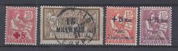 PORT-SAID - N° 35* - 56 Obl. - 86* - 87* - B/TB - - Unused Stamps
