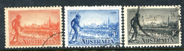 Australia 1934 Centenary Of Victoria - P.10½ - Set Used (SG 147-149) - Usados