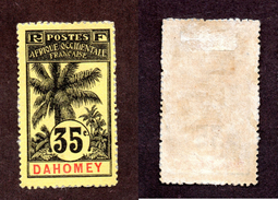 Dahomey N°26 N*/sg TB  Cote 110 Euros !!! - Unused Stamps