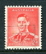 Australia 1937-49 KGVI Definitives (p.13½ X 14) - 2d King George VI Used (SG 167) - Usati