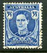 Australia 1942-50 KGVI Definitives - 3½d King George VI Used (SG 207) - Gebruikt