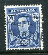 Australia 1942-50 KGVI Definitives - 3½d King George VI Used (SG 207) - Used Stamps