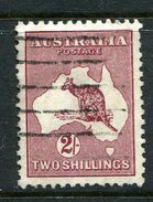 Australia 1945 Re-engraved 2/- Kangaroo Used (SG 212) - Gebruikt