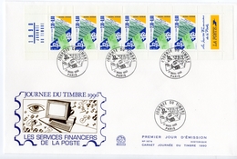 1990 - LES METIERS DE LA POSTE - Journée Du Timbre - FDC N° BC2640A - 1990-1999