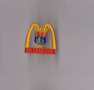 Pin's Mac Donald's - Villeneuve - McDonald's