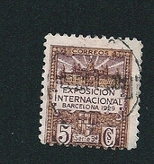 N°3 Expo Inter De Barcelone-Barcelone  Timbre Espagne BARCELONE (1929) Oblitéré - Barcellona