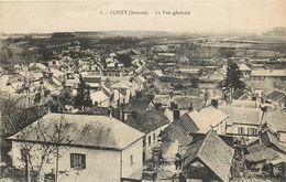 Cpa, Conty, Vue Générale - Conty