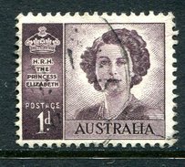 Australia 1947-52 Marriage Of Princess Elizabeth - No Wmk. Used (SG 222a) - Mint Stamps