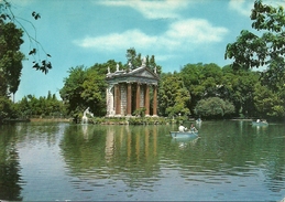 Roma (Lazio) Villa Borghese, Laghetto, Turisti In Barca, The Little Lake, Le Petit Lac, Der See - Parks & Gardens