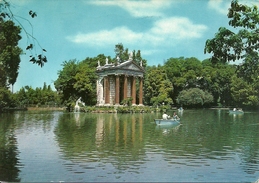 Roma (Lazio) Villa Borghese, Laghetto, Turisti In Barca, The Little Lake, Le Petit Lac, Der See - Parchi & Giardini