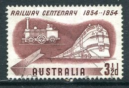 Australia 1954 Australian Railways Centenary Used - Usati