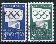 Australia 1954-55 Olympic Games Set Used - Used Stamps