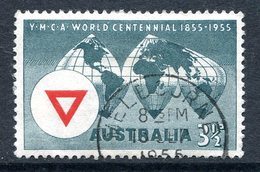 Australia 1955 World Centenary Of YMCA Used - Oblitérés