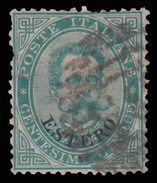 Levante RE UMBERTO I - Francobollo D´ Italia 1879 - 5 C, Verde - 1882 - Emissions Générales