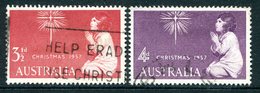 Australia 1957 Christmas Set Used - Used Stamps