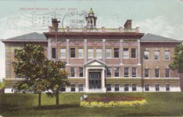Michigan Flint The Walker School 1908 - Flint