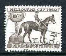 Australia 1960 100th Melbourne Cup Race Commemoration Used - Gebruikt