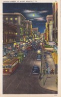 Virginia Nofolk Granby Street At Night - Norfolk