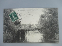 CPA 59 ARLEUX PONT DE LA VILLA DES SAULES - Arleux